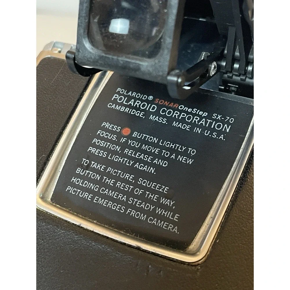 Polaroid SX-70‎ Land Camera + Manual